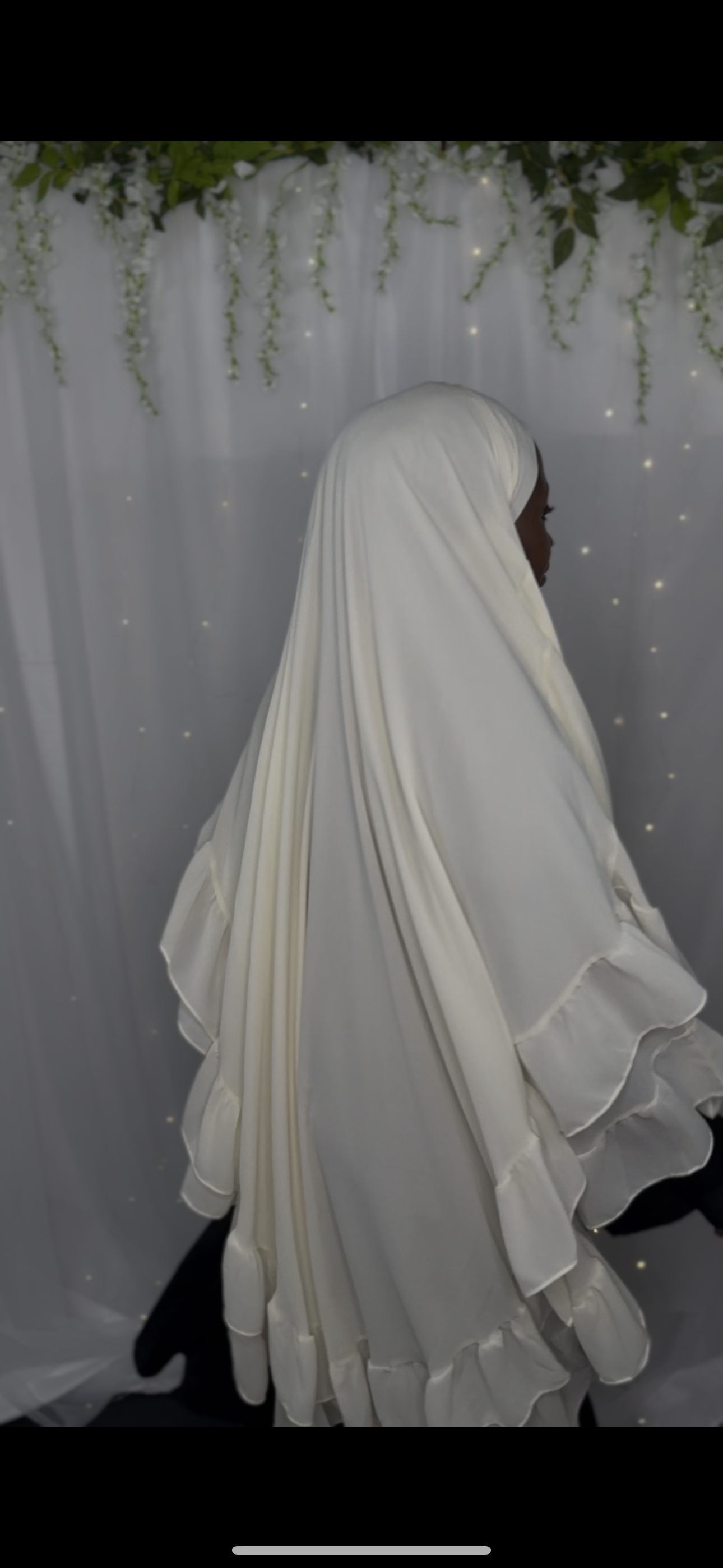 Cream Kash Khimar